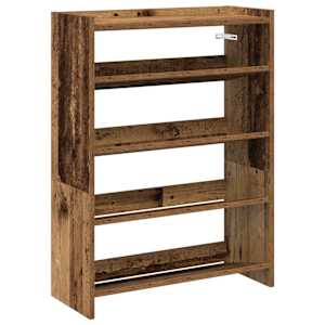 Botník old wood 60x25x81 kompozitní dřevo - obrázek 2