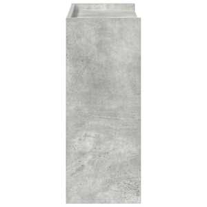 Botník betonově šedý 60x25x62 cm kompozitní dřevo - obrázek 5