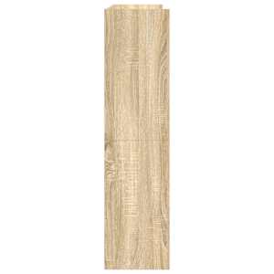 Botník dub sonoma 80x25x100 cm kompozitní dřevo - obrázek 5