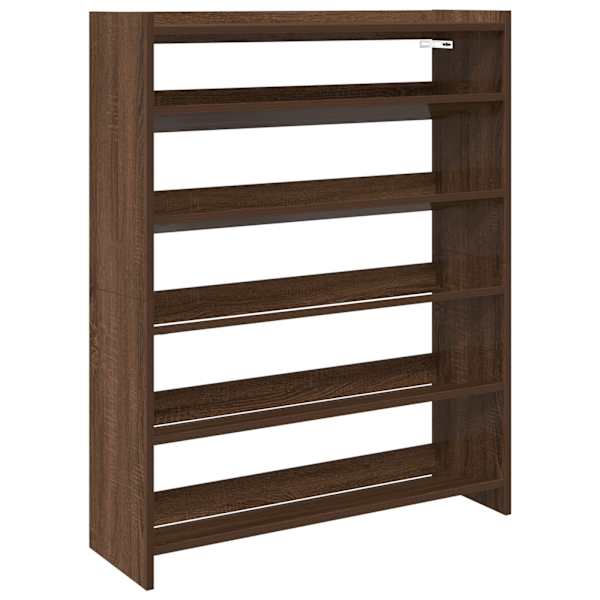vidaXL kingariiul, pruun tamm, 80 x 25 x 100 cm, tehispuit