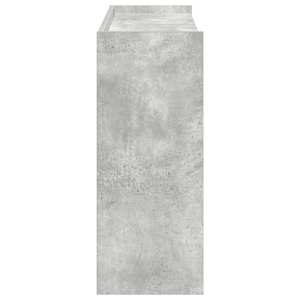 Botník betonově šedý 80x25x62 cm kompozitní dřevo - obrázek 5