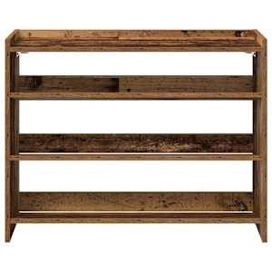 Botník old wood 80x25x62 kompozitní dřevo - obrázek 4