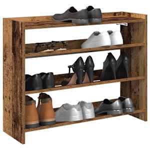 Botník old wood 80x25x62 kompozitní dřevo - obrázek 1