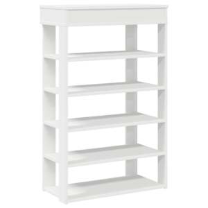 vidaXL Kingariiul valge 60x30x98 cm Engineered Wood