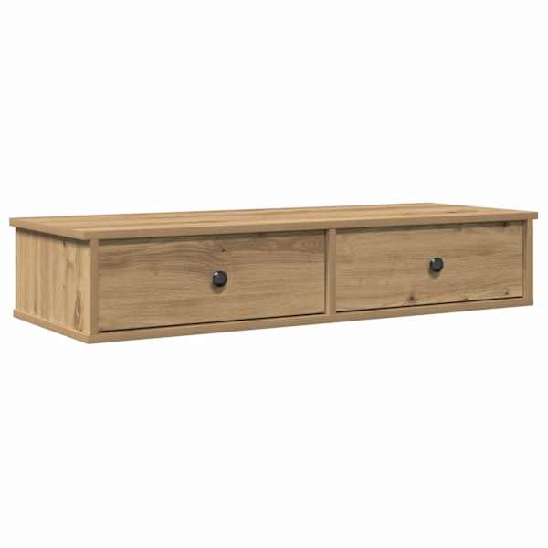 vidaXL seinariiul sahtlitega, k&auml;sit&ouml;&ouml;tamm, 100x37,5x19 cm, tehispuit