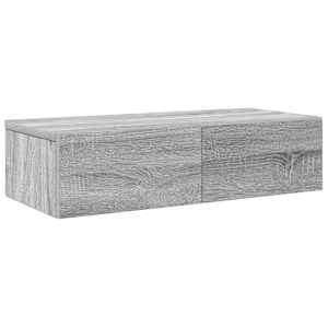 vidaXL seinariiul sahtlitega, hall sonoma tamm, 60 x 26,5 x 15 cm