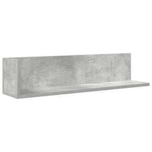 Nástěnné police 2 ks betonově šedé 75 x 16,5 x 16,5 cm kompozit - obrázek 5