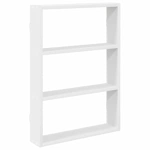 vidaXL seinariiul Valge 43x9x60 cm Engineered Wood