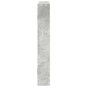 Nástěnná police betonově šedá 43 x 9 x 60 cm kompozitní dřevo - obrázek 5
