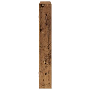 Nástěnná police old wood 43 x 9 x 60 cm kompozitní dřevo - obrázek 5