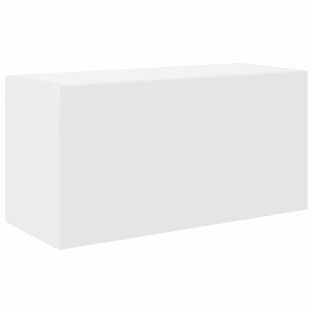 vidaXL Koupelnová nástěnná skříňka bílá 60x25x30 cm kompozitní dřevo