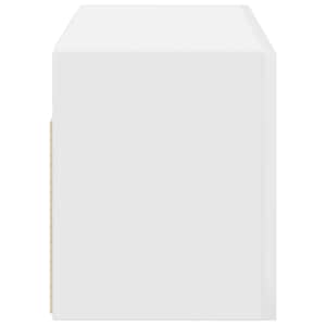 Koupelnová nástěnná skříňka bílá 60x25x30 cm kompozitní dřevo - obrázek 7