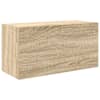 vidaXL vannitoa seinakapp, sonoma tamm, 60 x 25 x 30 cm, tehispuit
