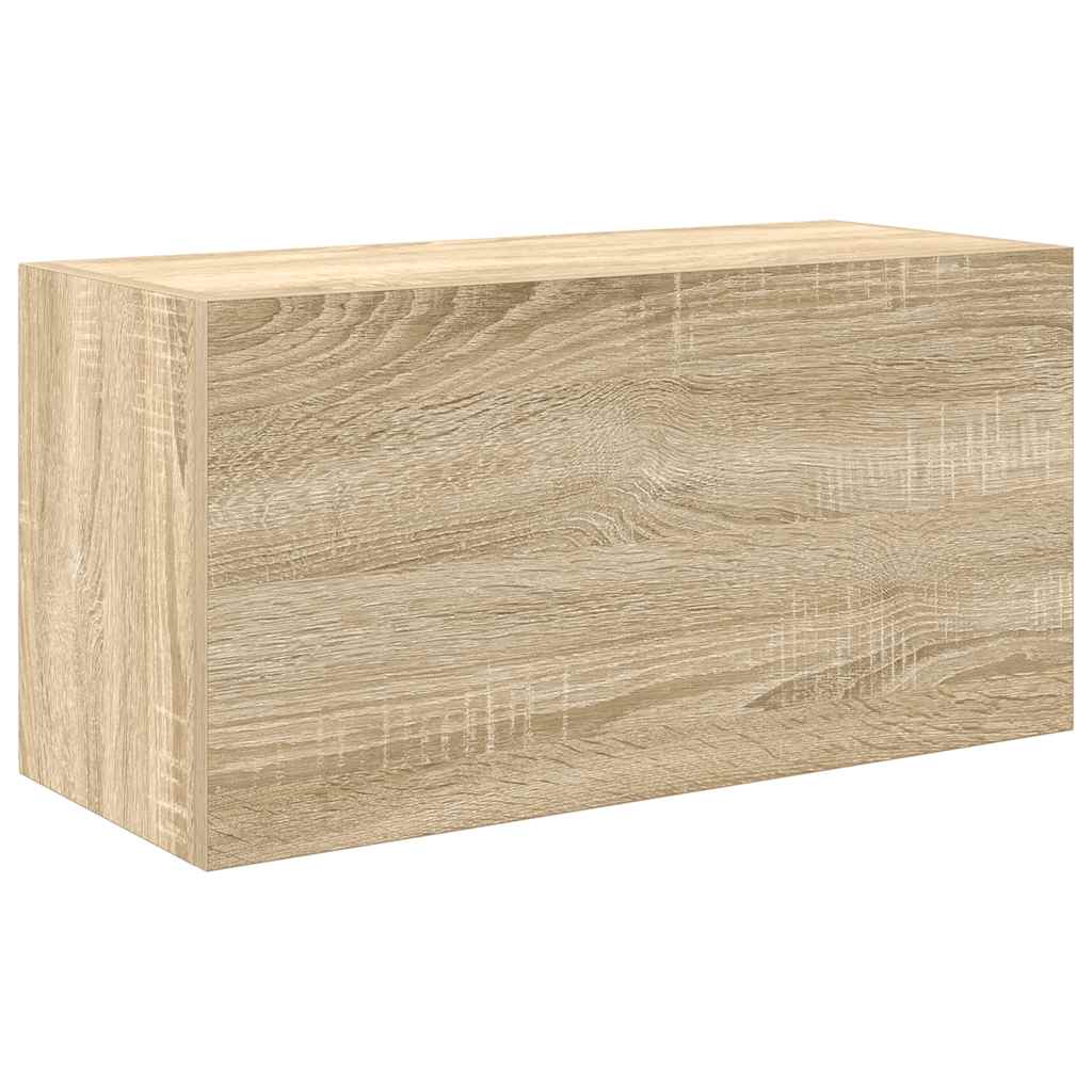 vidaXL Koupelnová nástěnná skříňka dub sonoma 60x25x30 cm kompozit