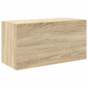 Koupelnová nástěnná skříňka dub sonoma 60x25x30 cm kompozit - obrázek 2