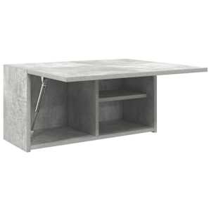 Koupelnová nástěnná skříňka betonově šedá 60x25x30 cm kompozit - obrázek 5