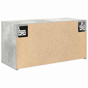 Koupelnová nástěnná skříňka betonově šedá 60x25x30 cm kompozit - obrázek 8