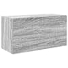 vidaXL vannitoa seinakapp, hall sonoma tamm, 60 x 25 x 30cm, tehispuit