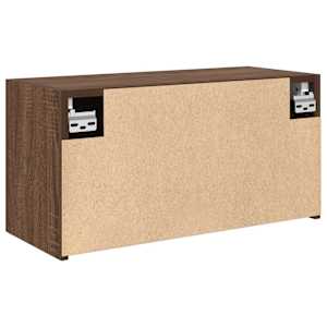 Koupelnová nástěnná skříňka hnědý dub 60 x 25 x 30 cm kompozit - obrázek 8