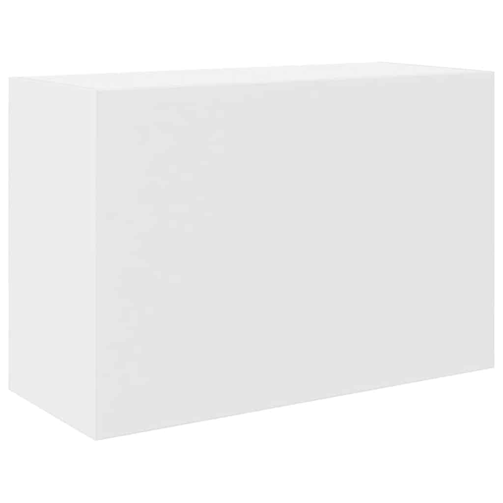 vidaXL Koupelnová nástěnná skříňka bílá 60x25x40 cm kompozitní dřevo