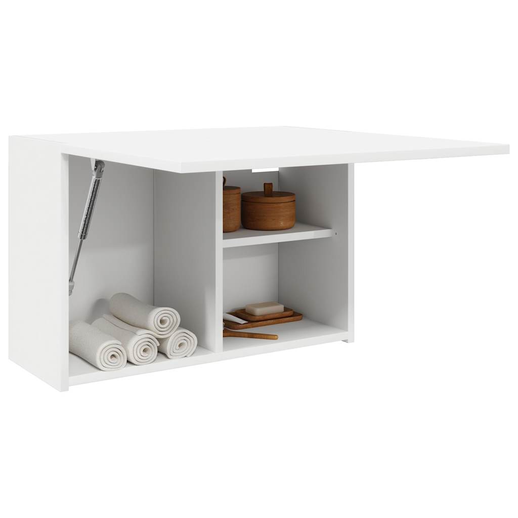 vidaXL Bad-Wandschrank Weiß 60x25x40 cm Holzwerkstoff