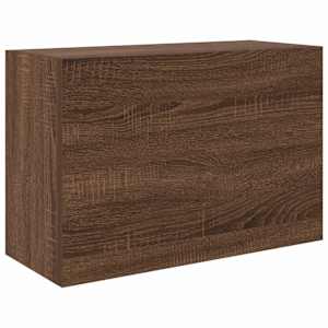 Koupelnová nástěnná skříňka hnědý dub 60 x 25 x 40 cm kompozit - obrázek 2