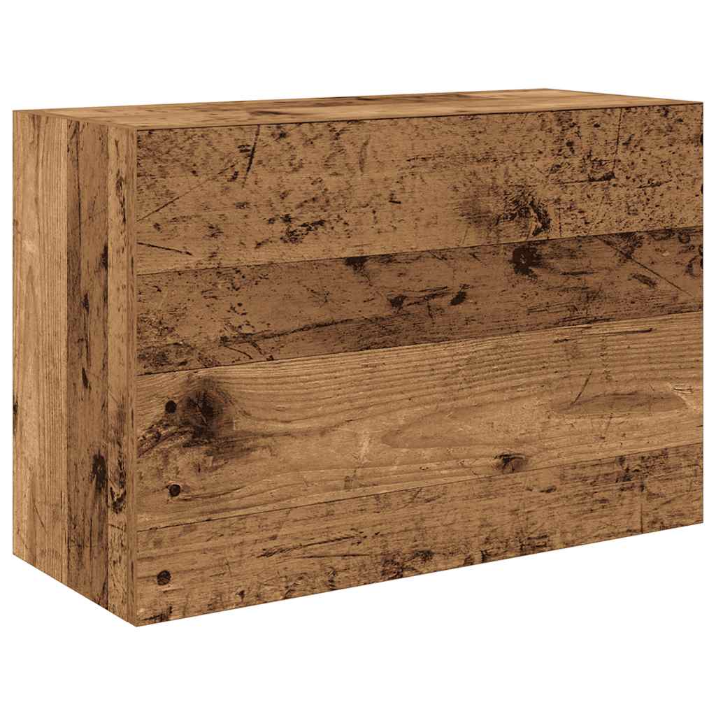 vidaXL Koupelnová nástěnná skříňka old wood 60 x 25 x 40 cm kompozit