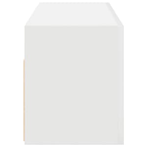 Koupelnová nástěnná skříňka bílá 80x25x30 cm kompozitní dřevo - obrázek 7