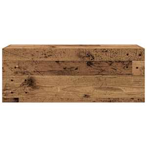 Koupelnová nástěnná skříňka old wood 80 x 25 x 30 cm kompozit - obrázek 5