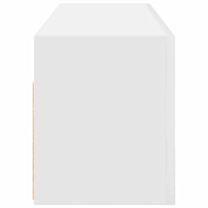 Koupelnová nástěnná skříňka bílá 100x25x30 cm kompozitní dřevo - obrázek 7