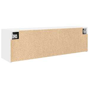 Koupelnová nástěnná skříňka bílá 100x25x30 cm kompozitní dřevo - obrázek 8