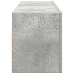 Koupelnová nástěnná skříňka betonově šedá 100x25x30 cm kompozit - obrázek 7