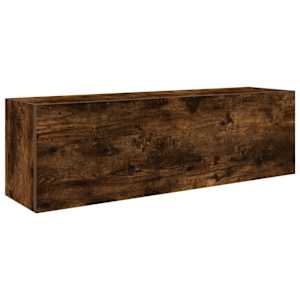 Koupelnová nástěnná skříňka kouřový dub 100x25x30 cm kompozit - obrázek 2