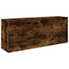 vidaXL vannitoa seinakapp, suitsutatud tamm, 100x25x40 cm, tehispuit
