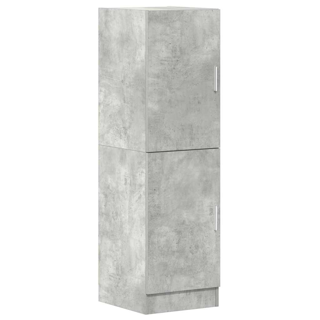 vidaXL Kuchyňská skříňka betonově šedá 38 x 41,5 x 131,5 cm kompozit