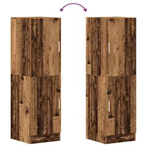 Kuchyňská skříňka old wood 38x41,5x131,5 cm kompozitní dřevo - obrázek 8