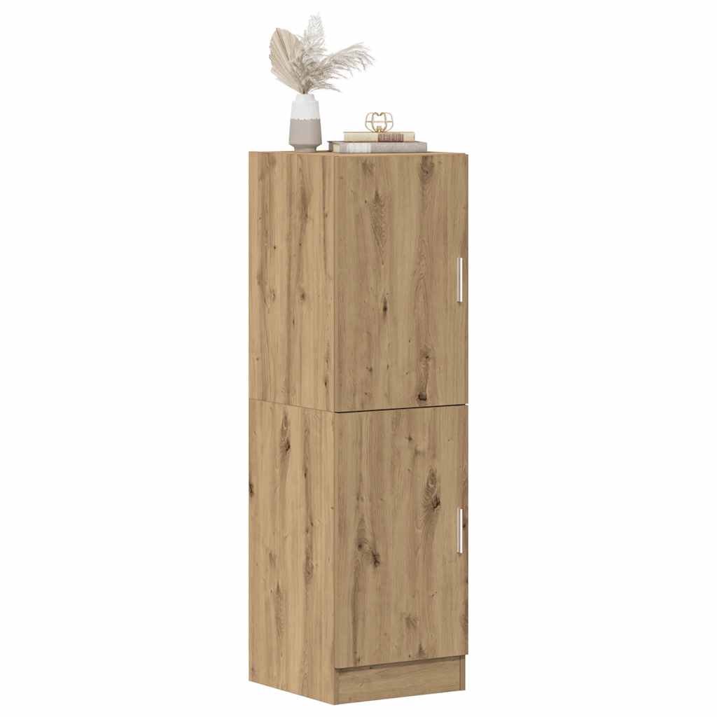 vidaXL Küchenschrank Artisan-Eiche 38x41,5x131,5 cm Holzwerkstoff