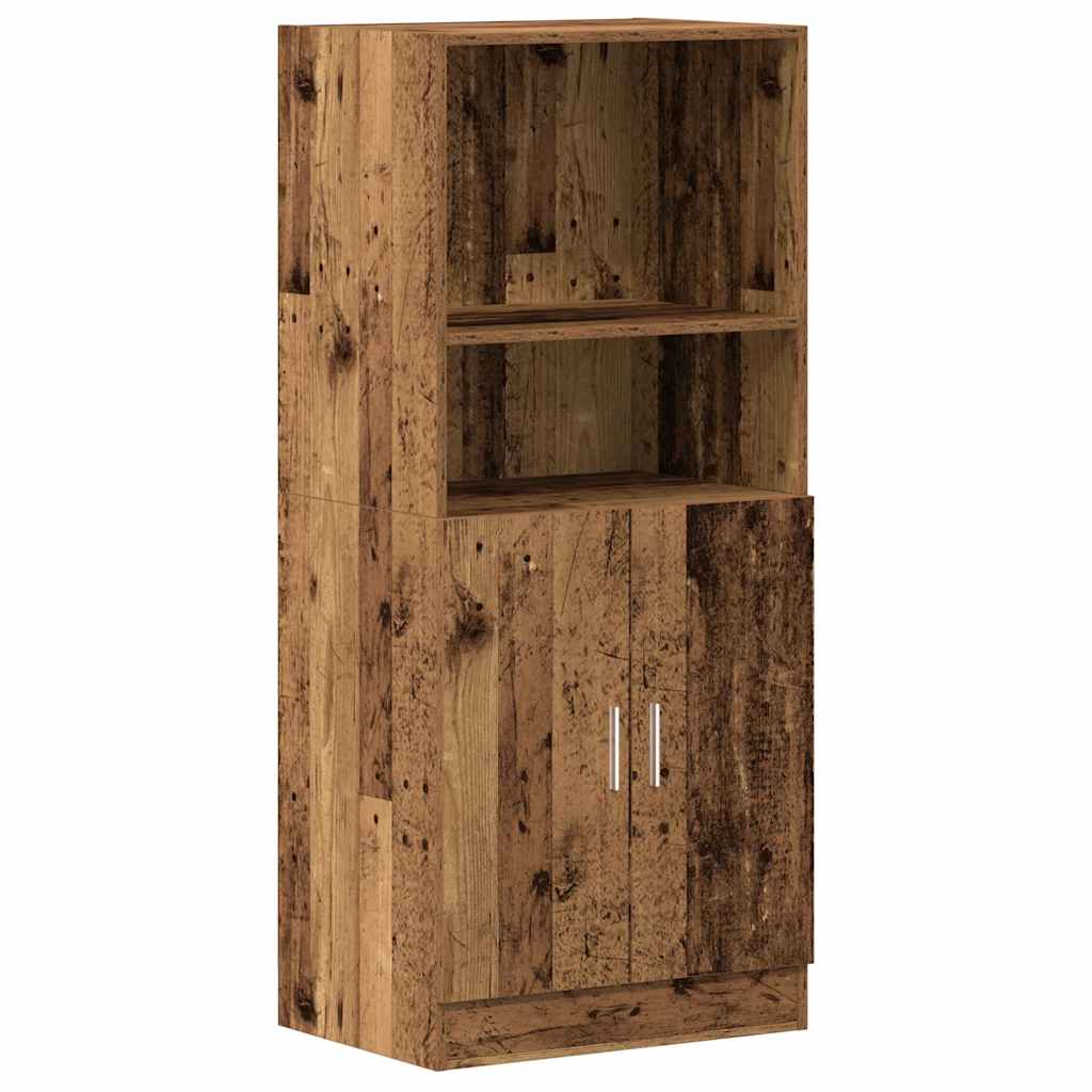 vidaXL Kuchyňská skříňka old wood 57x41,5x131,5 cm kompozitní dřevo