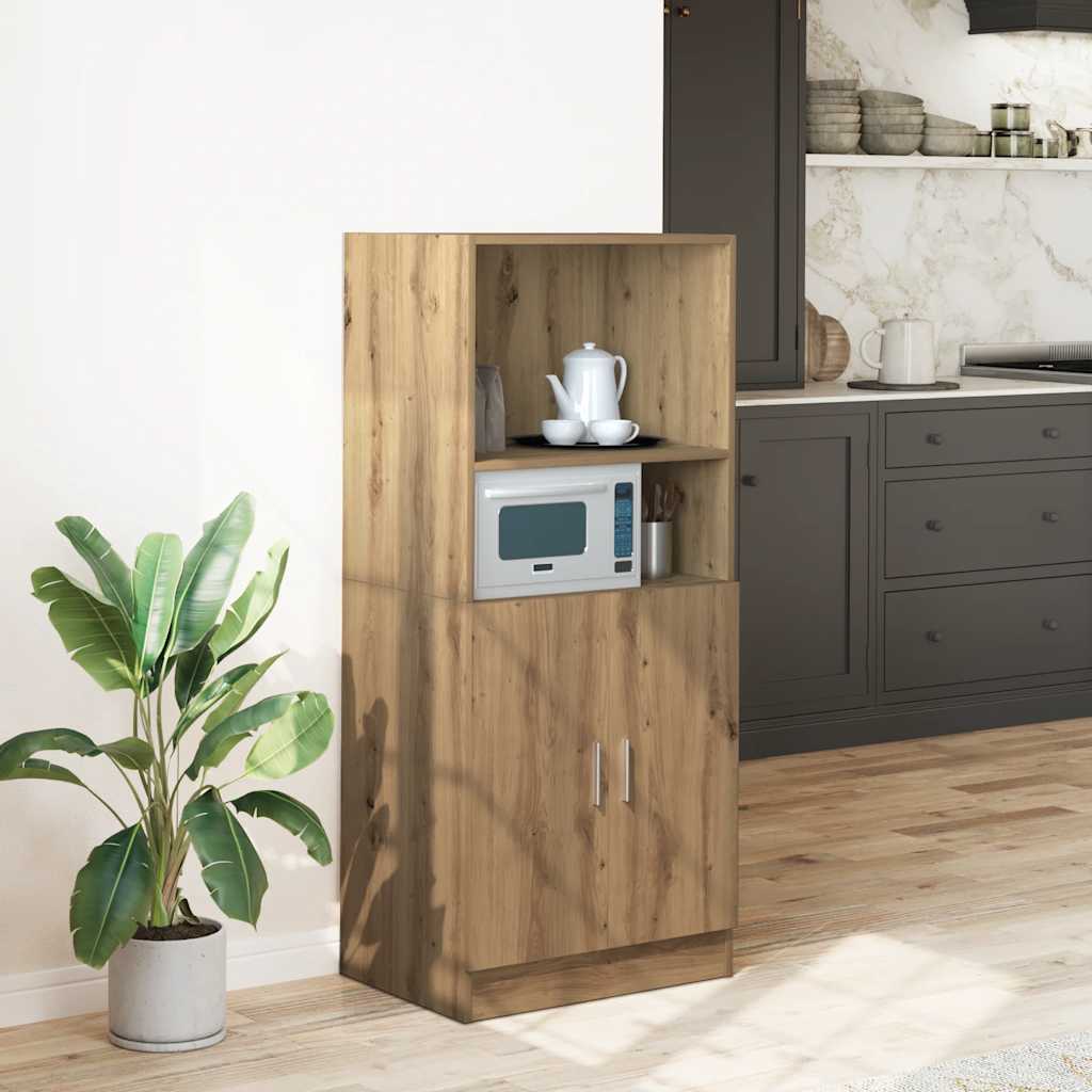 vidaXL Dulap de bucătărie stejar artizanal 57x41,5x131,5 cm lemn