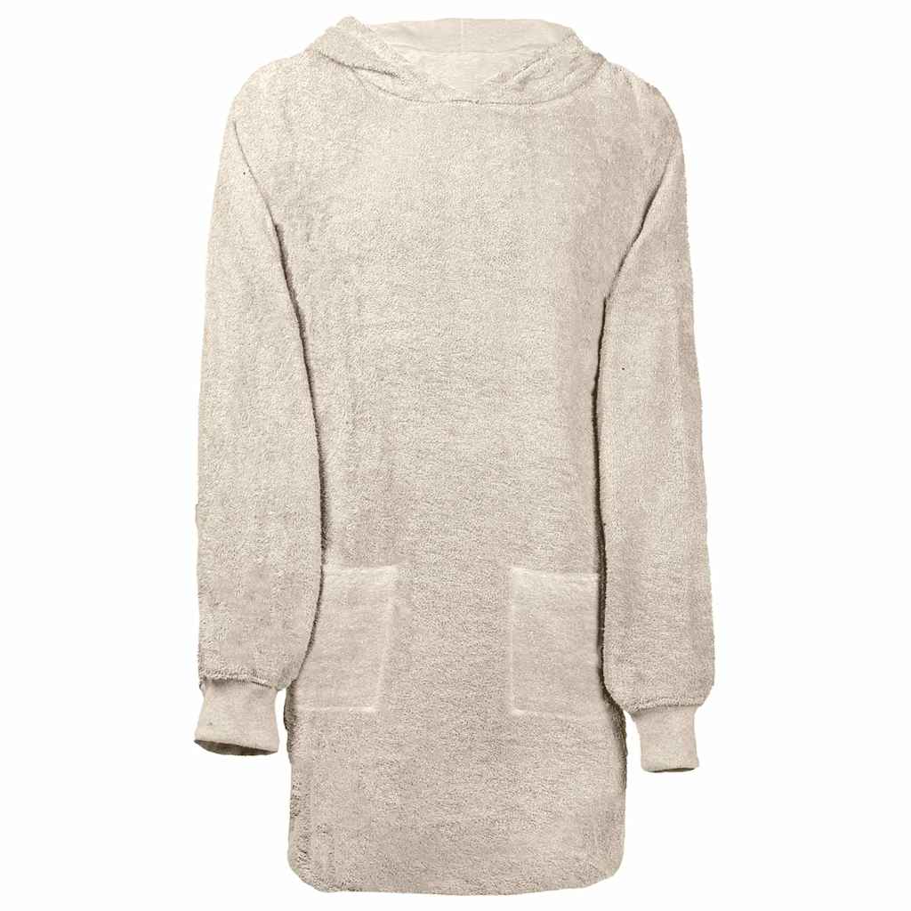 vidaXL Rochie de Noapte Crem l Bumbac