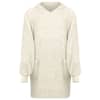 vidaXL Tekk-pusa KINN cream L Puuvill