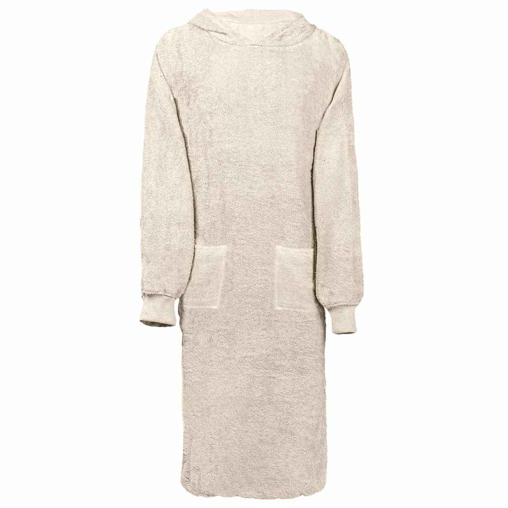 vidaXL Rochie de Noapte Crem xl Bumbac