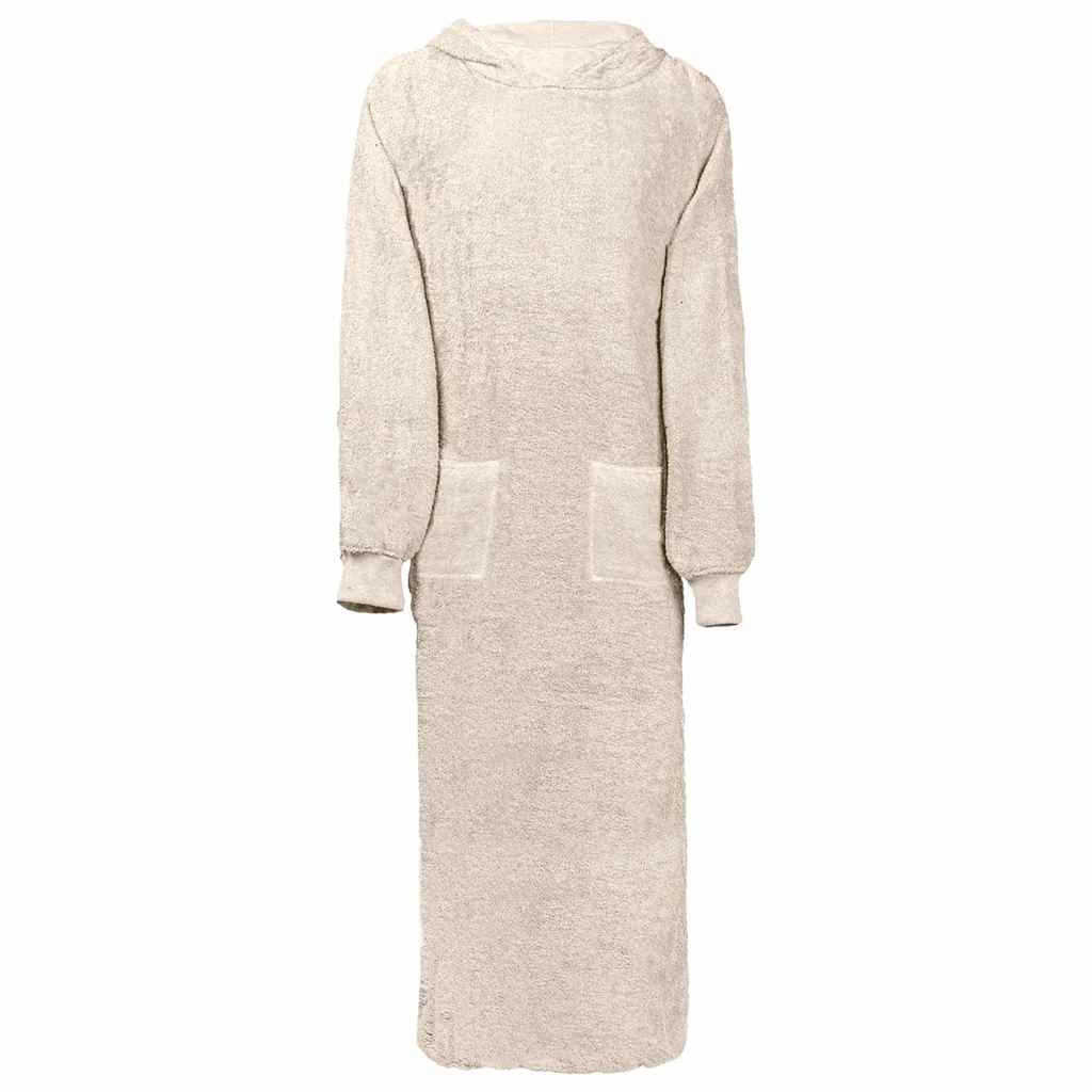 vidaXL Rochie de Noapte Crem xxl Bumbac