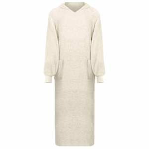 Odeja s kapuco KINN krema XXL Bombaž