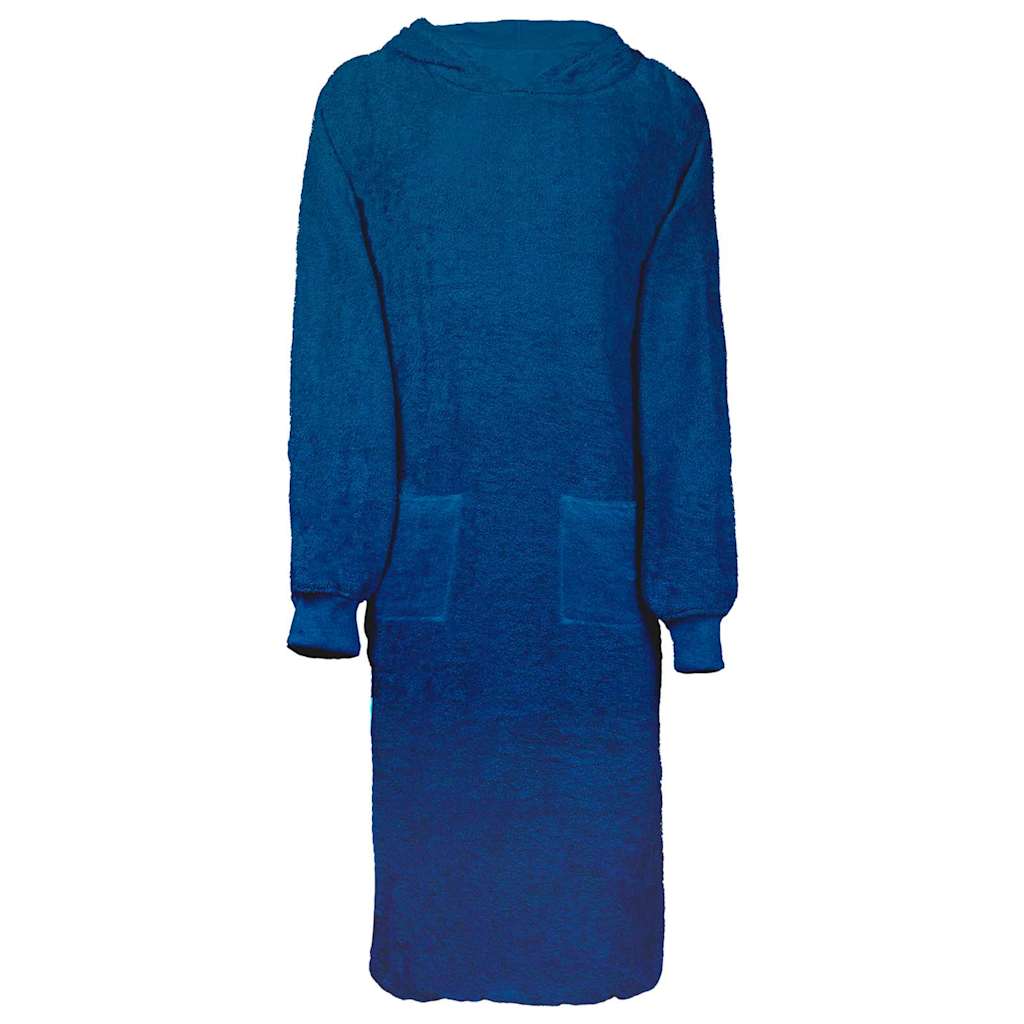 vidaXL Rochie de Noapte Bleumarin xl Bumbac