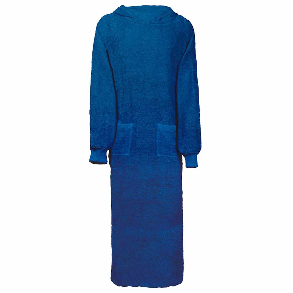 vidaXL Rochie de Noapte Bleumarin xxl Bumbac