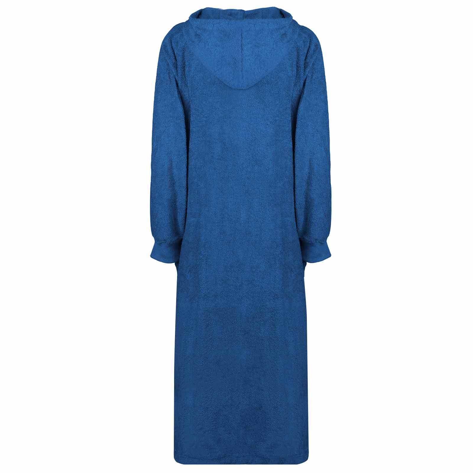 Odeja s kapuco KINN Mornarsko modra XXL Bombaž - slika 3