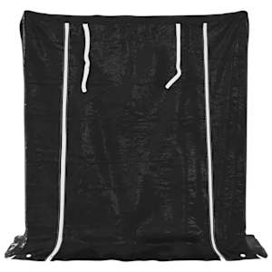 Stojan na palivové dřevo s krytem 100,5x40,5x110,5 cm - obrázek 4