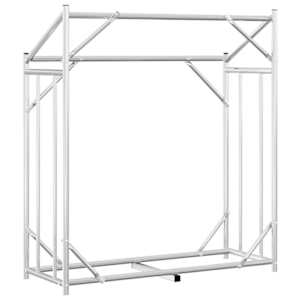 Stojan na palivové dřevo s krytem 100,5x40,5x110,5 cm - obrázek 6