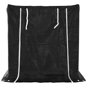 Stojan na palivové dřevo s krytem 100,5x100,5x110,5 cm - obrázek 4